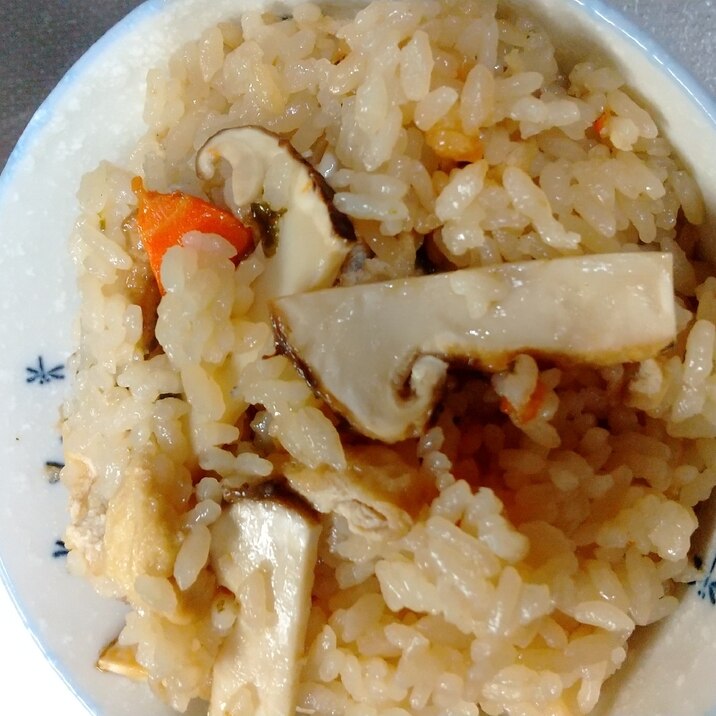 簡単松茸ご飯